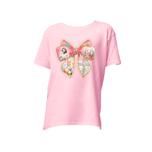 Jesus Easter bow Shirt/ Easter / Jesus