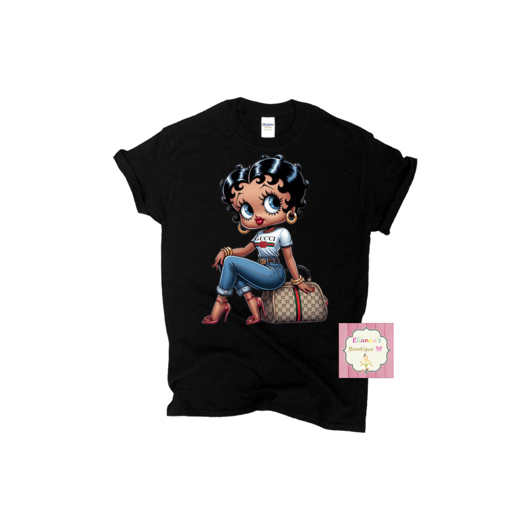 Betty boop shirt / kids / adult