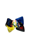 Load image into Gallery viewer, Back to school hair bow / crayons