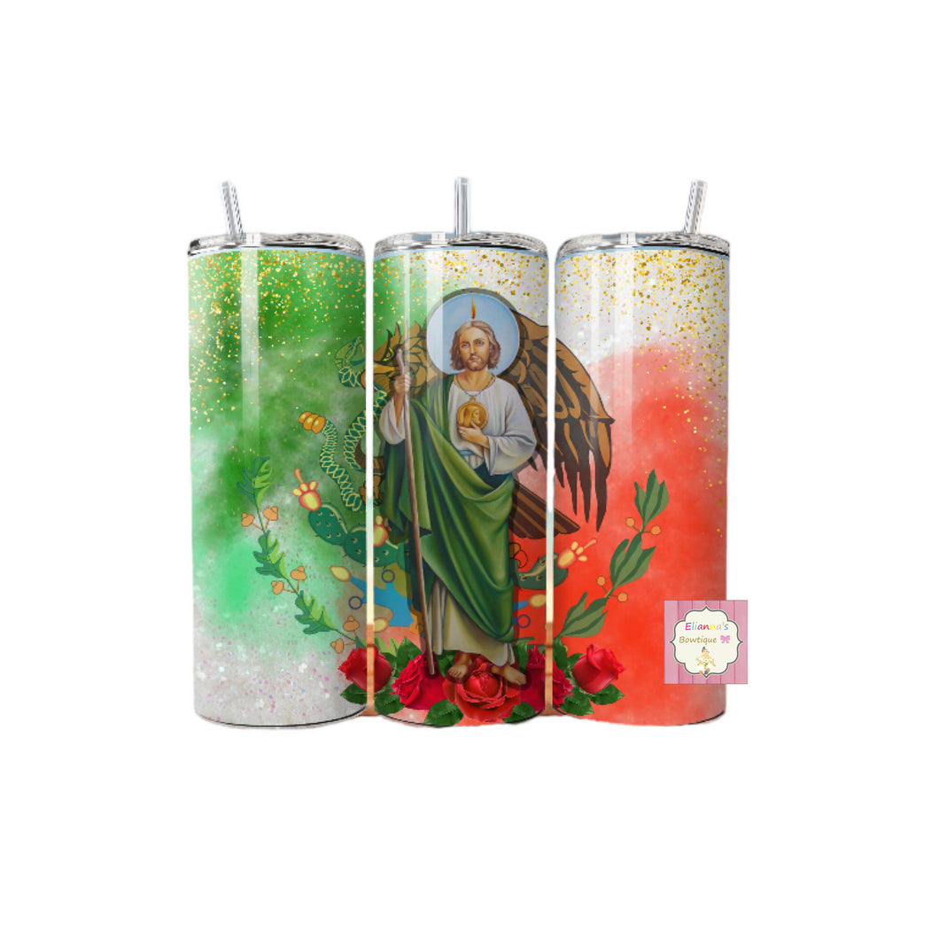 San judas tadeo tumbler cup/vasos/ san juditas/ mexico