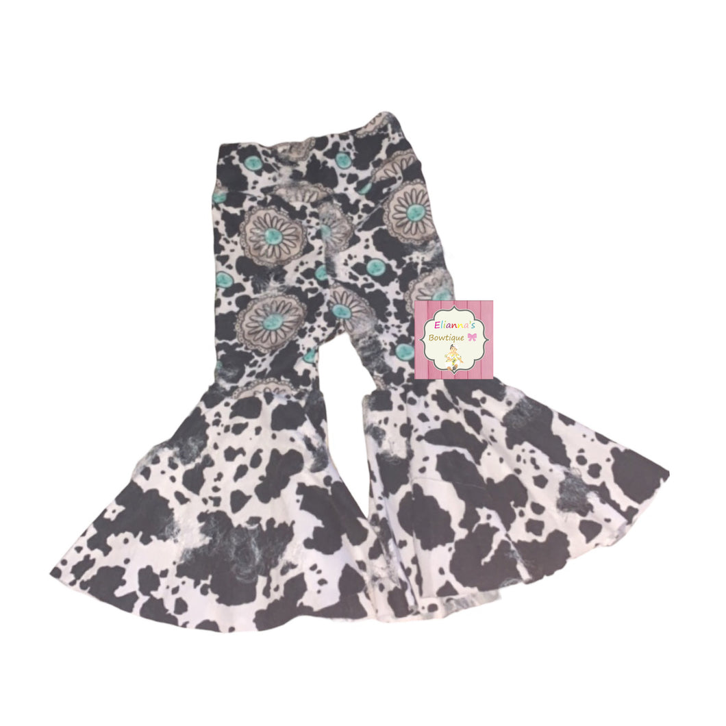 Cow print bottoms /western/cowgirl/vaquera/pantalon/vaca