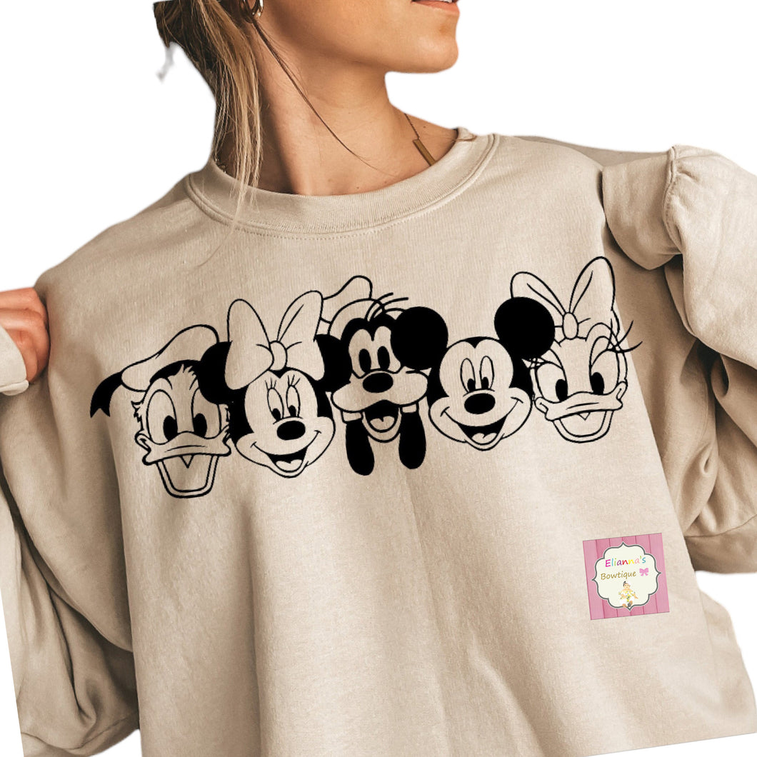 Micky and friends sweatshirt /sueter/christmas