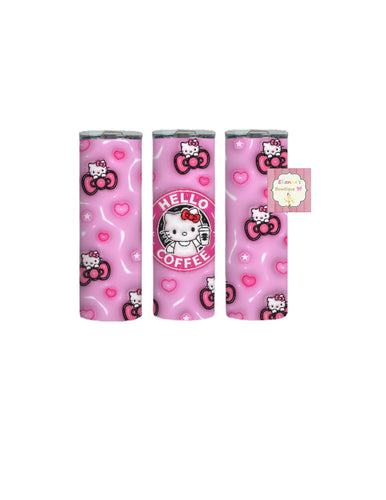 Pink  Hello Kitty Tumbler cup/ vasos