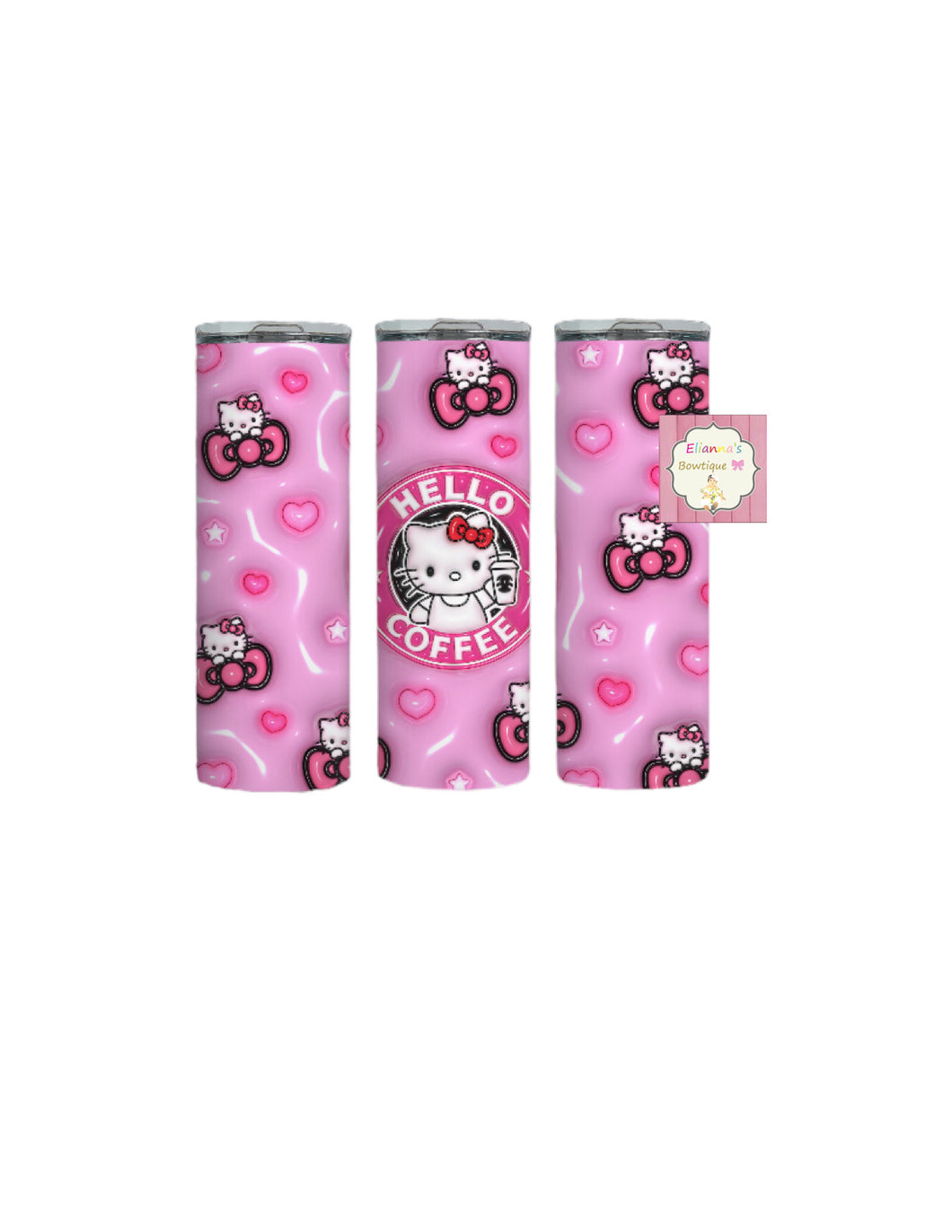 Pink  Hello Kitty Tumbler cup/ vasos