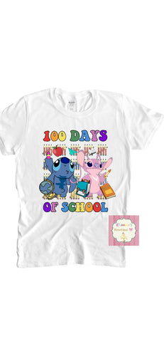 100 days of school shirt/ camisas