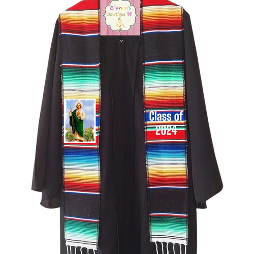 Serape Graduation Sash / custom/ 2024/estados/ san Juditas tadeo