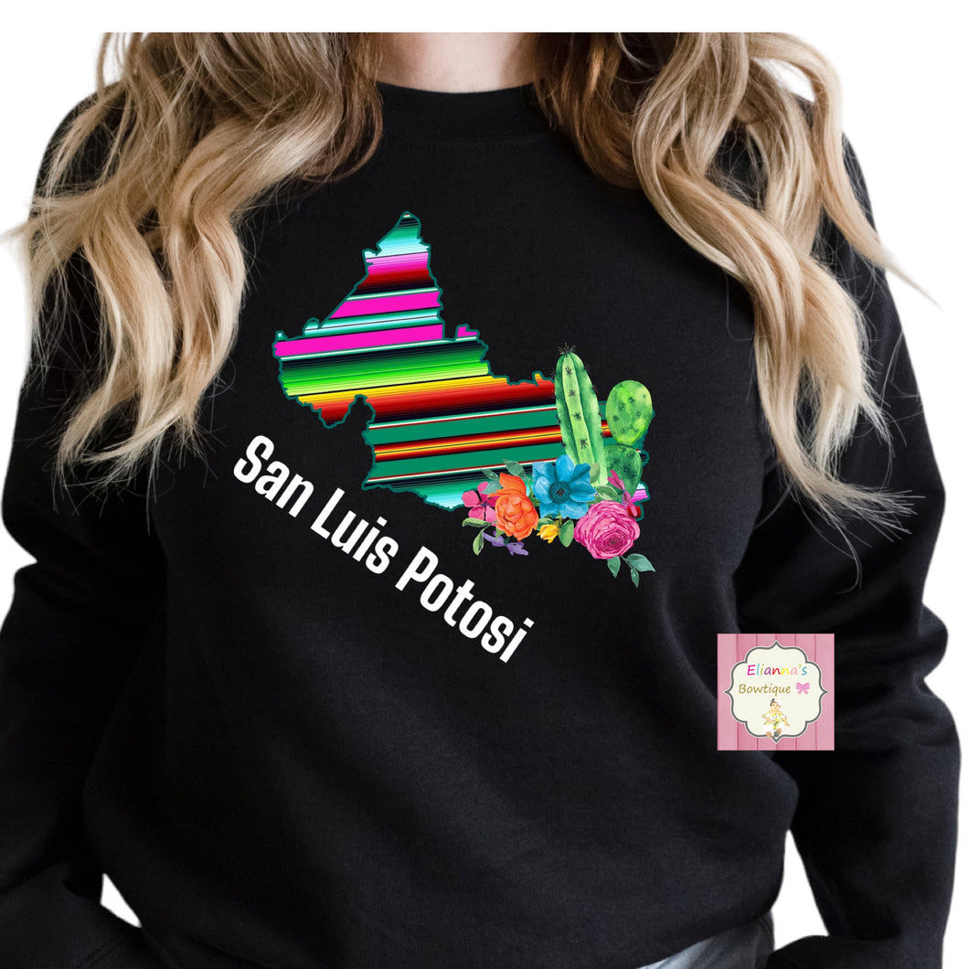 San luis potosi sweatshirt /sweater/sueter/estados/mexico