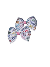 Load image into Gallery viewer, Back To School piggy tails set/paresitos