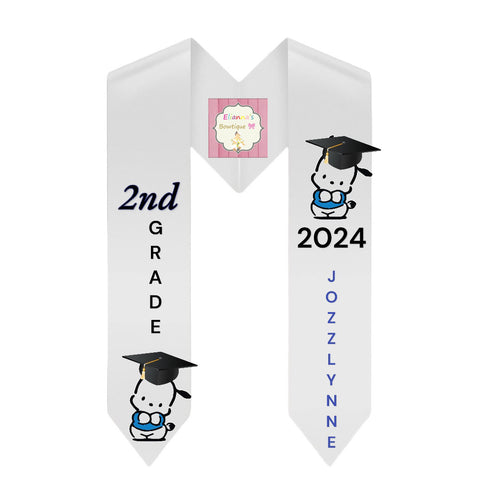 Kids  pochacco Graduation Sash / custom/ 2024