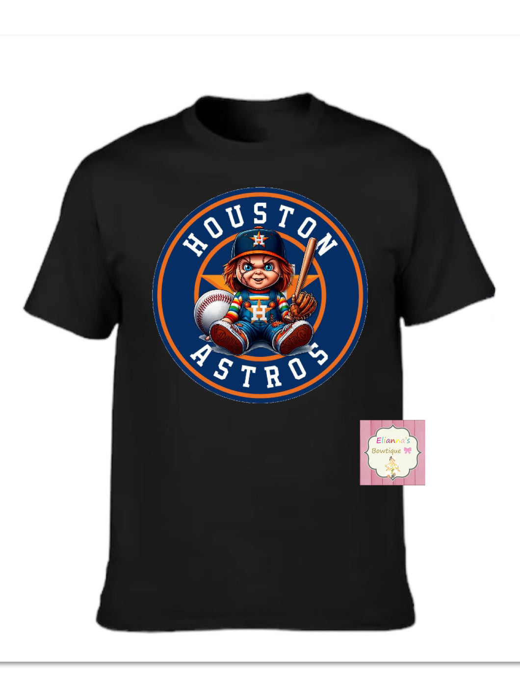 Astros shirt / chucky/ halloween/ kids / adult