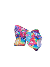 Load image into Gallery viewer, Care bears hair bow/ moños/clip bow