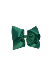 Load image into Gallery viewer, Green hair bow/ solid color Hair bow