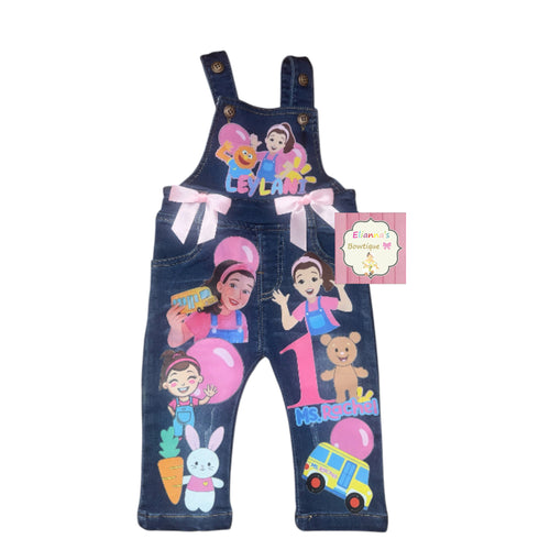 Ms. Rachel Overalls / Custom birthday outfit