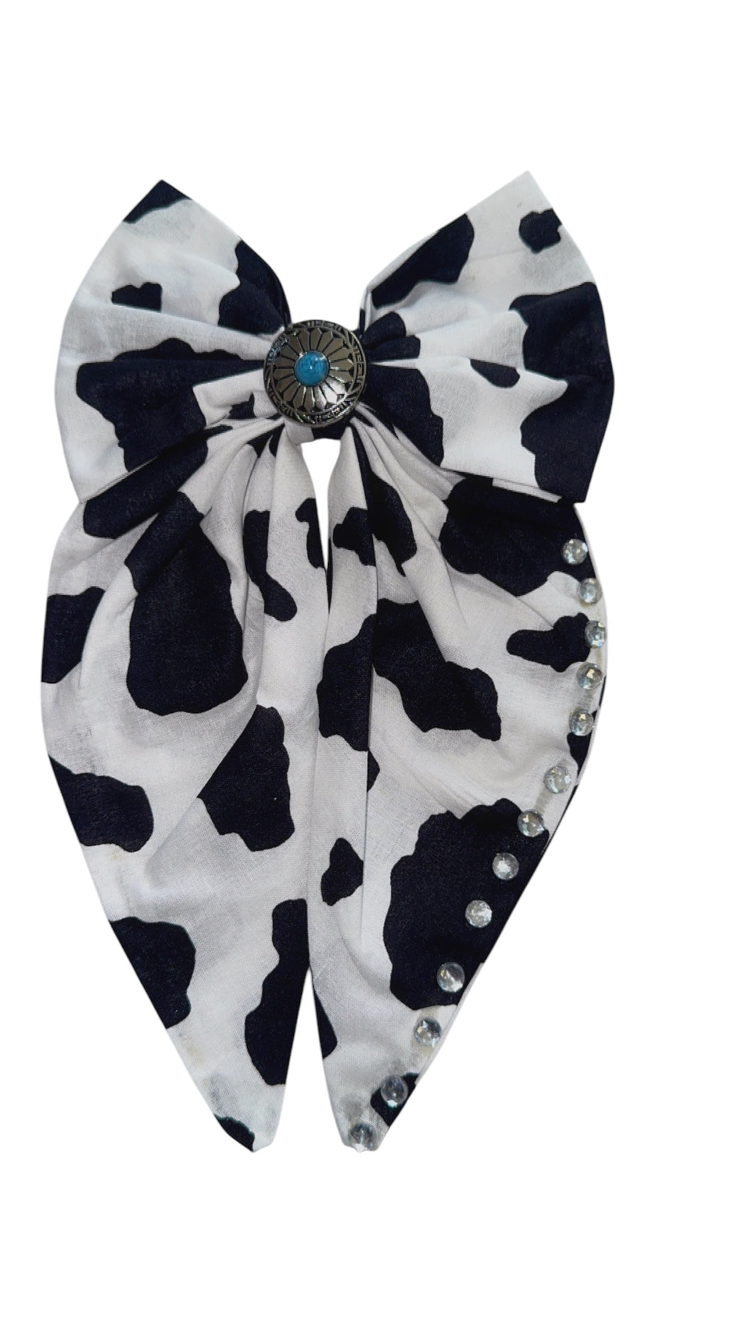 Cow Coquette bow / moño coquette / hair bows