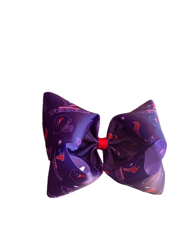 Houston Texans Hair Bow/moño