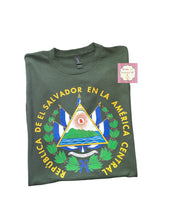 Load image into Gallery viewer, Escudo del salvador / El Salvador shirt / unisex