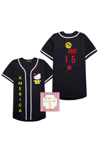 Aguillas del America jersey/Hello Kitty Jersey /