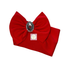 Load image into Gallery viewer, Baby Red Western headwrap /headband