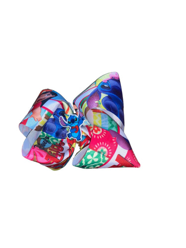 Lilo and stitch hair bow / moños