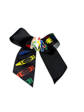 Cargar imagen en el visor de la galería, Back to school cheer bow / moños / crayons