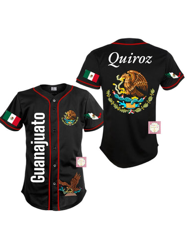 Estados Mexico Jersey / custom jersey/shirt/last name/ apellido/estado/