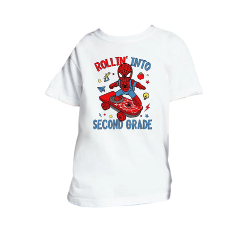 Back to school shirts/ spider man shirts / boys
