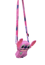 Load image into Gallery viewer, Pink Angel Stitch Purse /small girls purse