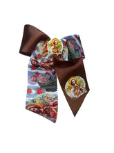 Cargar imagen en el visor de la galería, San Judas Tadeo cheer bow / moños
