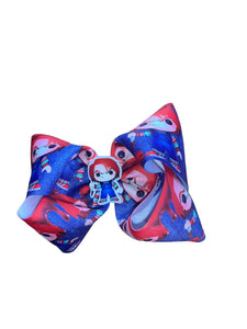 Chucky hair bow/ Halloween