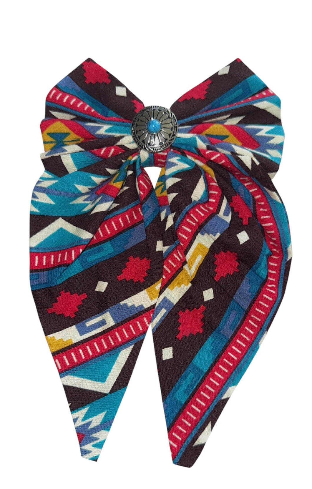 Aztec print Coquette bow / moño coquette / hair bows