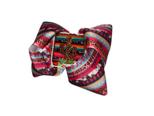 Load image into Gallery viewer, Western serape hair bow / cheetha cactus