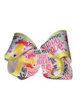 Cargar imagen en el visor de la galería, Third Grade hair bow/ back to school