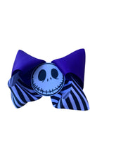 Load image into Gallery viewer, Jack and sally hair bow / Halloween