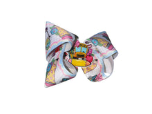 Load image into Gallery viewer, Back to school hair bow /