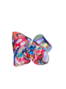 Lilo and stitch hair bow / moños