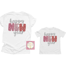 Load image into Gallery viewer, Happy new year shirt/kids/adult - Elianna's Bowtique