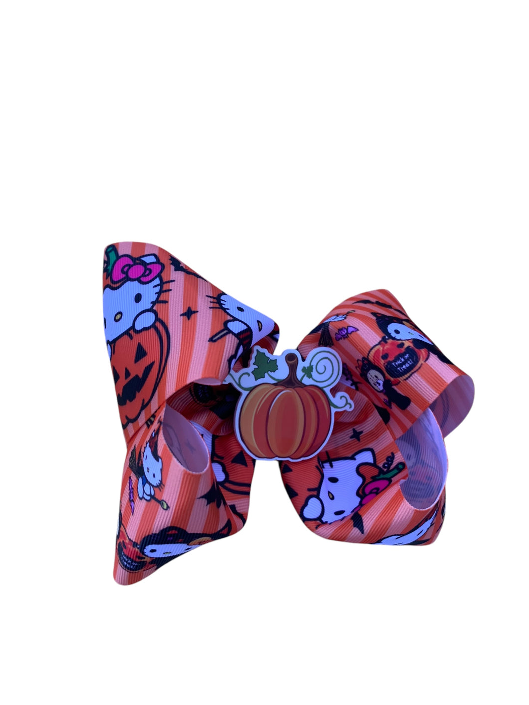 Hello kitty hair bow / Halloween