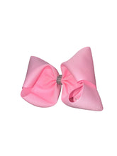 Load image into Gallery viewer, Pink Solid Hair Bow / moños