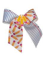 Cargar imagen en el visor de la galería, Back to school cheer bow / moños /  school /