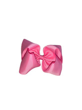 Cargar imagen en el visor de la galería, Pink hair bow/ solid color Hair bow