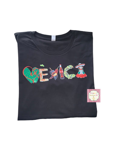 Mexico shirts / amo mexico/ cultura mexicana