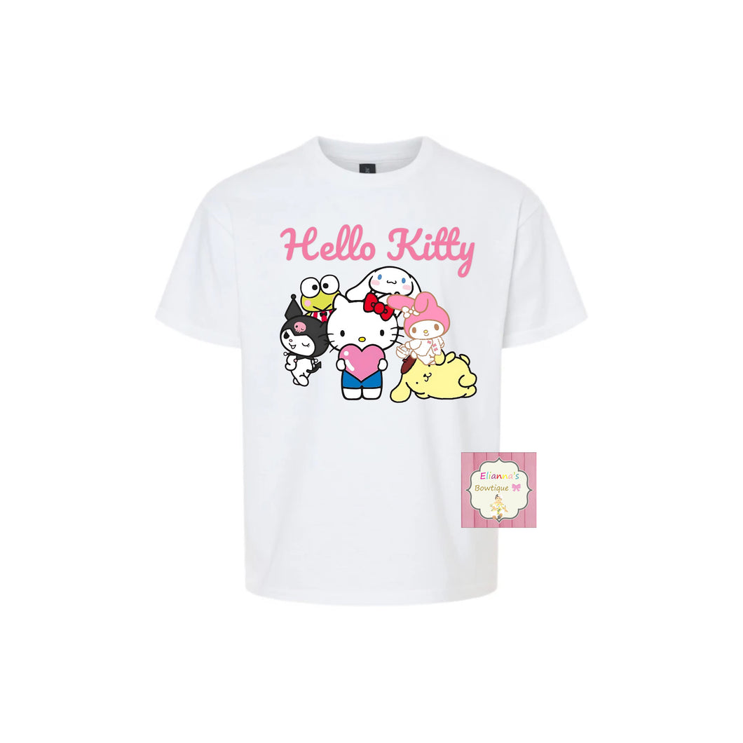 Hello kitty and friends shirt /