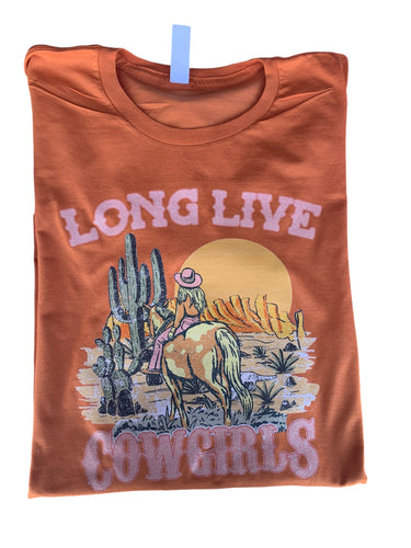 Long live cowgirls shirt / kids/ adults / western / caballo