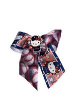 Cargar imagen en el visor de la galería, Hello Kitty Astros cheer bow / moños