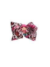 Cargar imagen en el visor de la galería, Cowgirl hair bow / Vaquerita /cow/moño - Elianna's Bowtique