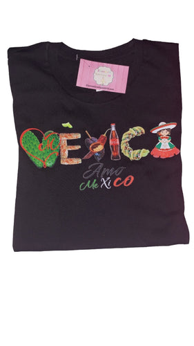 Mexico shirts / amo mexico/ cultura mexicana