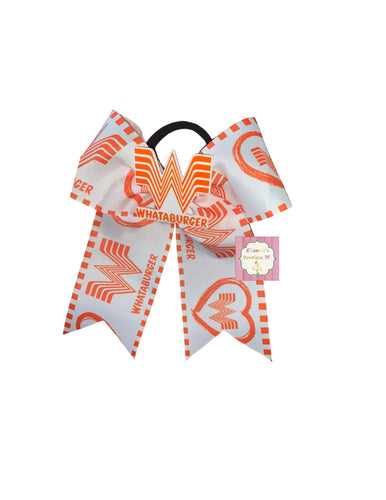 Whataburger cheer bow / moños