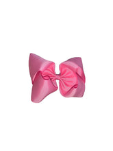 Cargar imagen en el visor de la galería, Pink hair bow/ solid color Hair bow