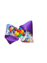 Cargar imagen en el visor de la galería, Autism Awarness hair bow / Autismo