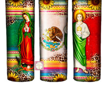 Load image into Gallery viewer, Virgen y San Judas Tadeo tumbler/mexico/Virgen de guadalupe /san judas